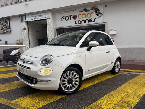 Fiat 500 1.2 8V 69CH ECO PACK LOUNGE 2018 occasion Cannes 06400