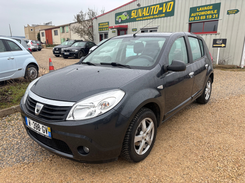 Dacia Sandero 1.6 MPI 90CH LAUREATE 2009 occasion Montagny-l&egrave;s-Beaune 21200