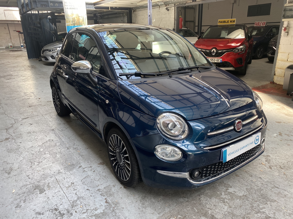 500 1.2 8V 69CH CLUB - TOIT PANO - BOITE AUTO 2015 occasion 78800 HOUILLES