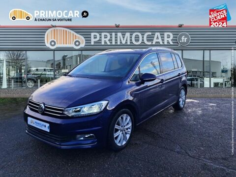 Volkswagen Touran 1.6 TDI 110ch BlueMotion Technology FAP Carat DSG7 7 places 2016 occasion Illange 57970