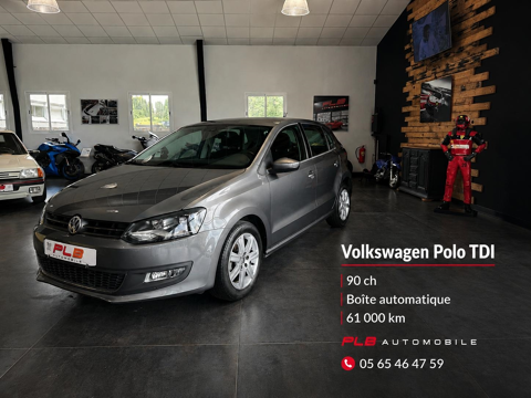 Volkswagen Polo 1.6 TDI 90CH GARAGE PLB 2010 occasion RODEZ 12000