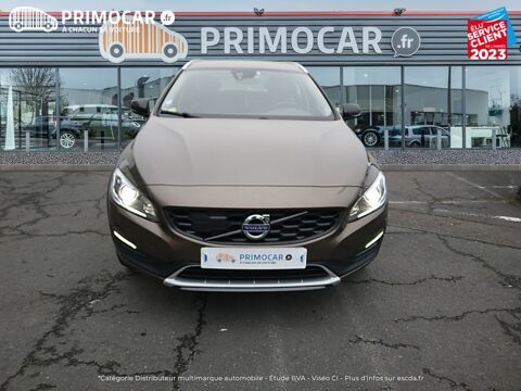 V60 D4 190ch Summum Geartronic Sièges cuir GPS 2017 occasion 21000 Dijon