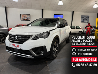 5008 1.5 EHDI 130CH ALLURE 7 PLACES 2018 occasion 12000 RODEZ