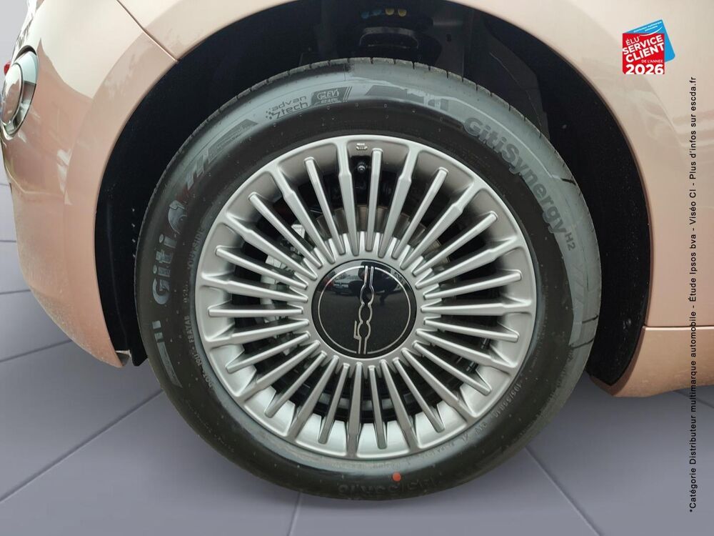 500 e 95ch 23,8kWh Ic&ocirc;ne 2026 occasion 90000 Belfort