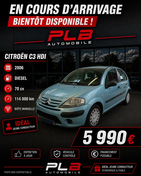 Citroen c3 1.4 HDI PLB AUTO