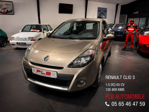 Clio III 1.5 DCI 85CH EXCEPTION PLB AUTO 2009 occasion 12000 RODEZ
