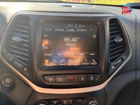 Cherokee 2.2 MultiJet 200ch Limited Advanced Technologies Active Driv 2015 occasion 21000 Dijon