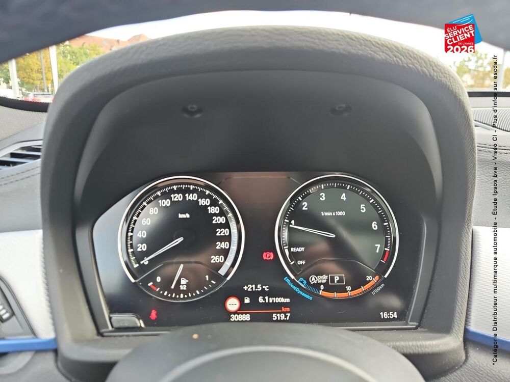 X1 sDrive18iA 136ch M Sport DKG7 2022 occasion 68110 Illzach