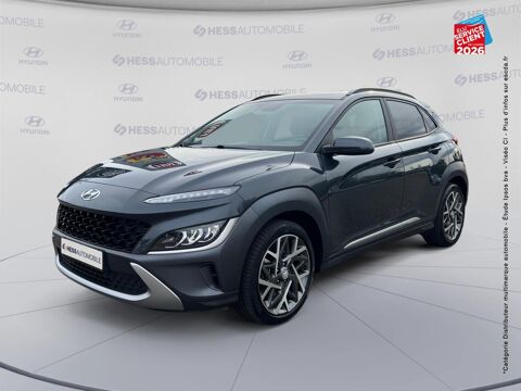 Hyundai Kona 1.6 GDi 141ch Hybrid Creative DCT-6 2022 occasion Bischheim 67800