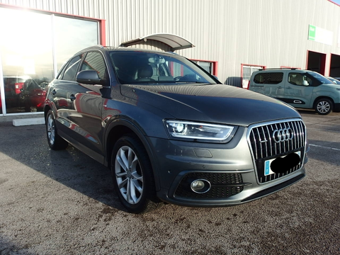 Audi Q3 2.0 TDI 177CH S LINE QUATTRO S TRONIC 7 2014 occasion Savi&egrave;res 10600