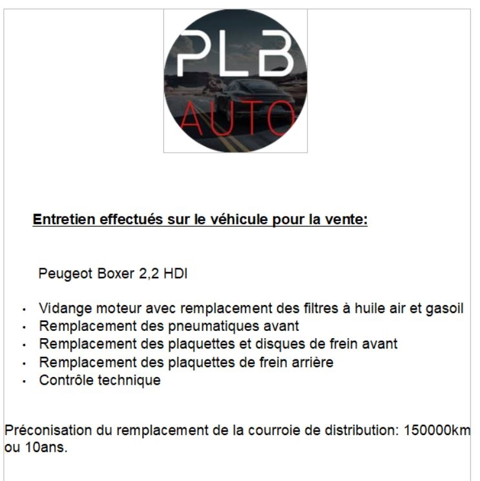 Boxer 335 L2 2.2 BLUEHDI 140 CV 09/2021 49900 KM 18490HT 2021 occasion 12000 RODEZ