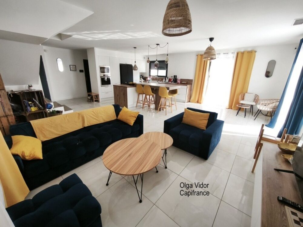 Vente Maison Villa contemporaine 6 pièces BEZIERS (34) GARAGE - PISCINE - PLACES DE PARKING EXTERIEUR- surface au sol 155 m² environ Beziers