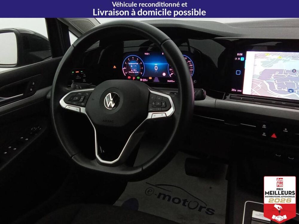 Golf 1.0 eTSI OPF 110 DSG7 Life +GPS +Cam&eacute;ra 2022 occasion 10150 Lavau