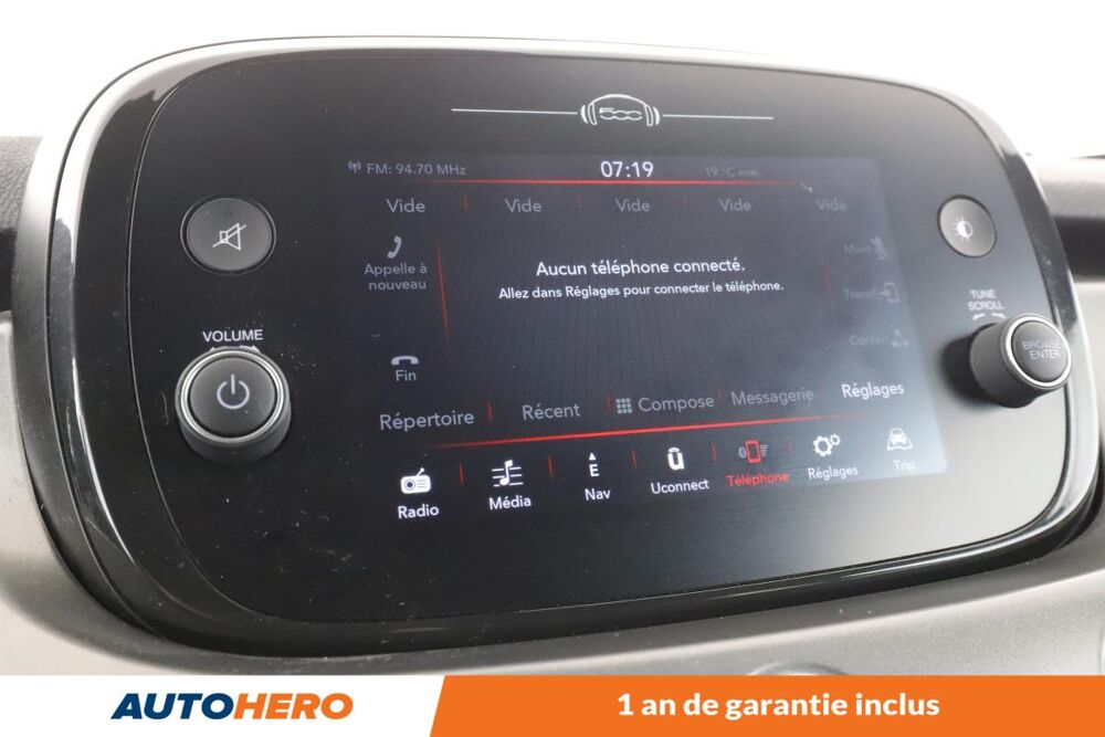 500 X 1.0 FireFly T T3 Sport 120 ch 2021 occasion 92130 Issy-les-Moulineaux
