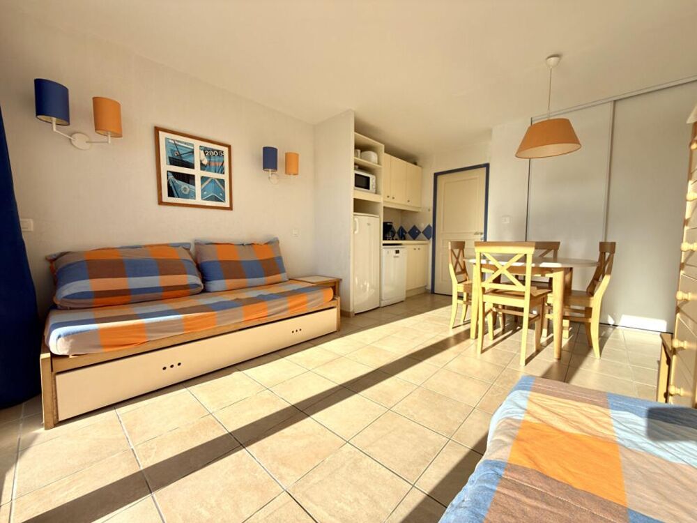 Appartement CAP COUDALERE-LE BARCARES 2 pièce(s) de 33m² avec une terrasse de 7m²