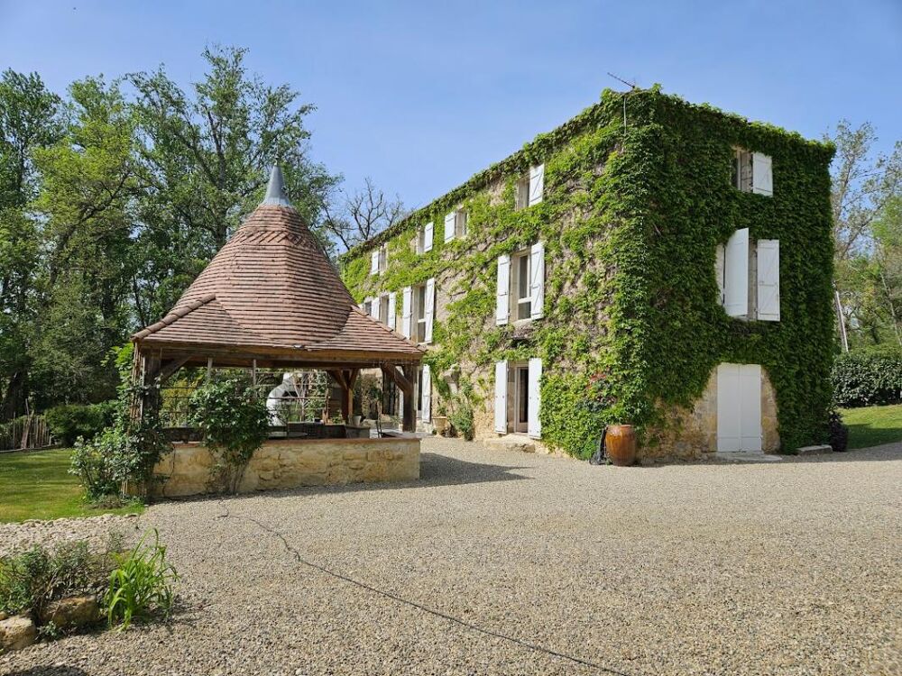 ASTAFFORT : L'Âme du Moyen-Âge au fil de l'eau : Ancien Moulin d'Exception 230 m²