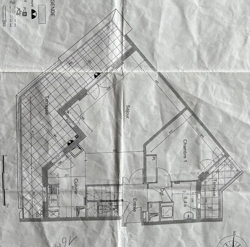 Appartement a louer gennevilliers - 4 pièce(s) - 100 m2 - Surfyn
