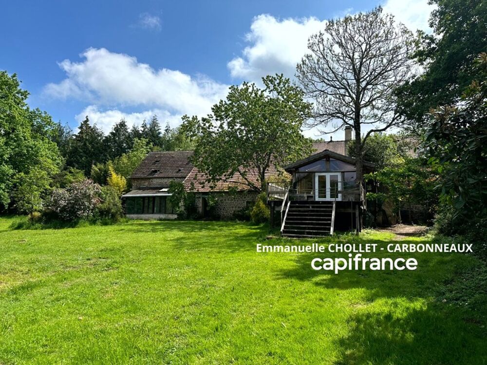 Exclusivité  Propriété de caractère avec étang, dans un écrin naturel préservé du Morvan - proche de SAULIEU (21)