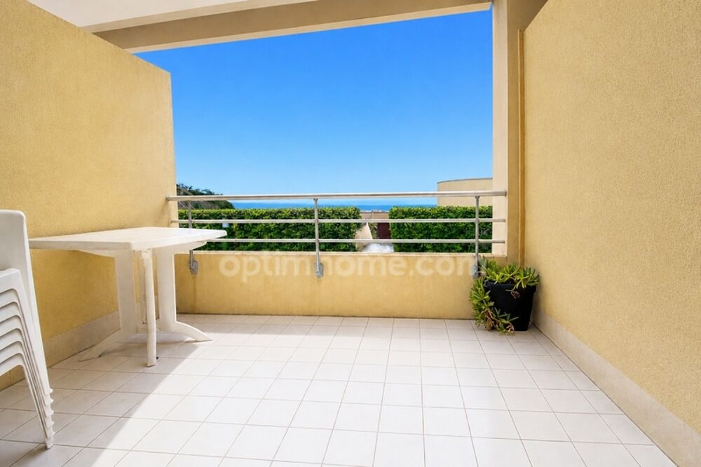 Appartement T2 37m2 avec terrasse vue sur mer à Sète (34)