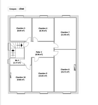  Maison � vendre 15 + pi�ces 320 m�