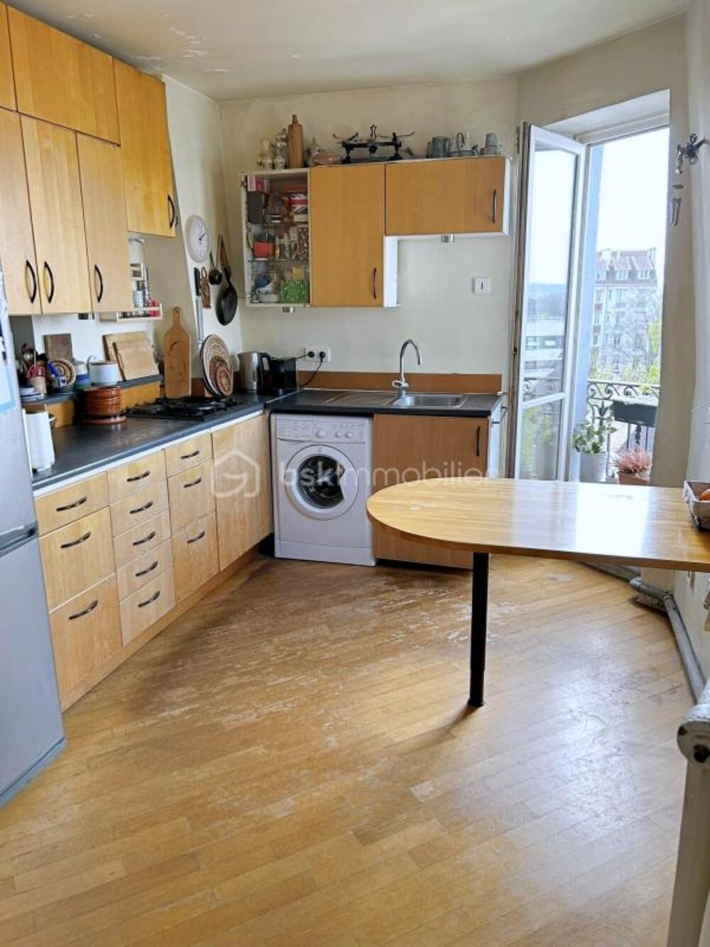 Appartement avec vue lac dans immeuble haussmannien