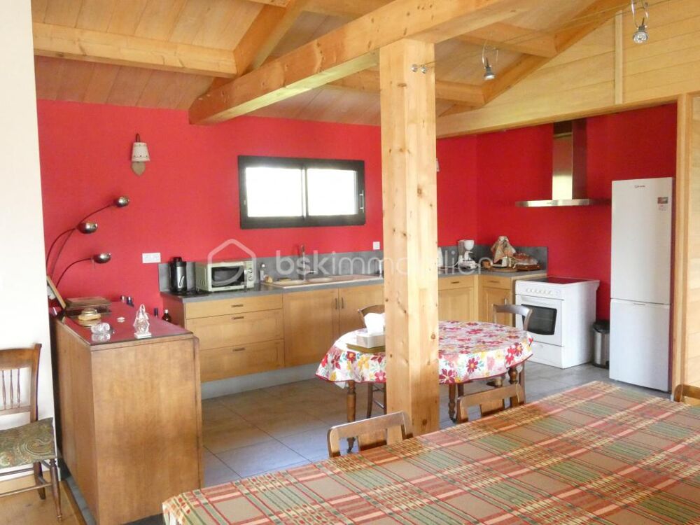 Vente Chalet Maison bois de plain pied, 5 pices, 3 chambres Mirande