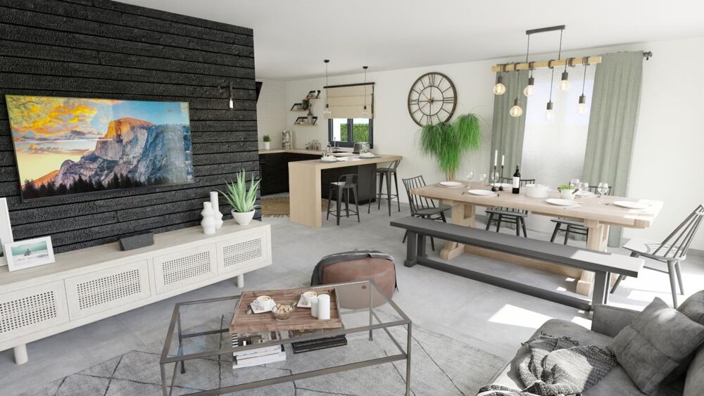 Exclusivité Maison + Terrain
