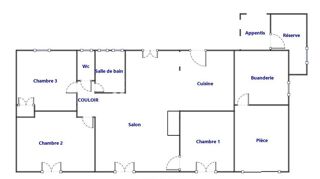  Maison � vendre 6 pi�ces 100 m�