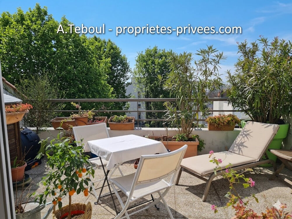 TOIT/TERRASSE SUR VILLEURBANNE/ GRATTE CIEL NORD :DERNIER ETAGE DE 126M² AVEC TERRASSE DE 35M² CIEL OUVERT