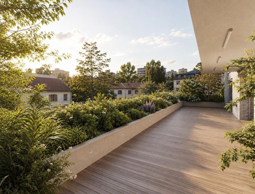 5 PIECES LUMINEUX AVEC TERRASSE