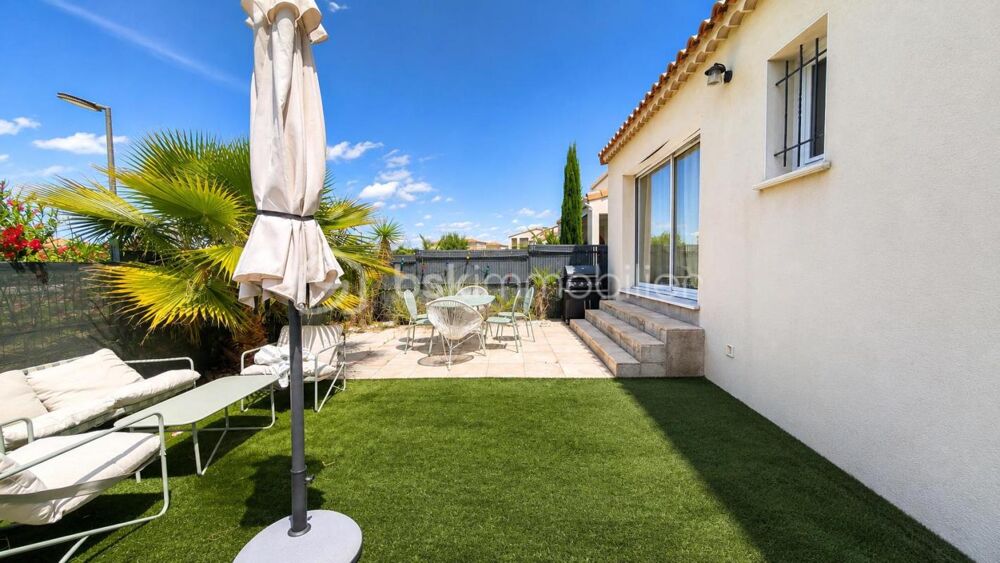 Au sud de Montélimar, villa recente de plain-pied 3 chambres  Jardin