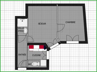  Appartement � vendre 2 pi�ces 34 m�