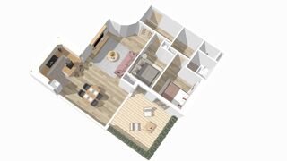  Appartement  vendre 3 pices 74 m