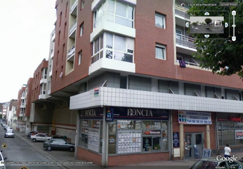 Studio de 16m2 à louer sur Le Havre