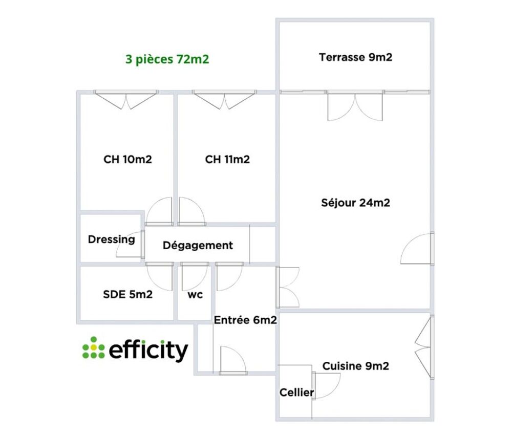 Appartement rénové