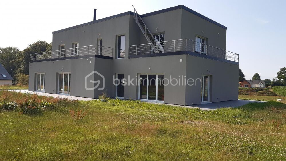 TOUT PROCHE DE L'EPR PENLY - PETIT CAUX - TRES BELLE MAISON D'ARCHITECTE CONTEMPORAINE DE 320m2 HABITABLES