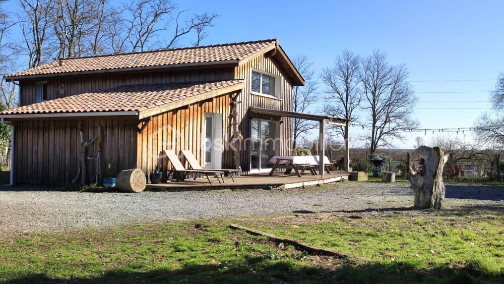 Magnifique maison bois 3 chambres