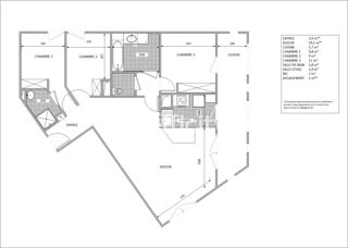  Appartement à vendre 4 pièces 82 m²