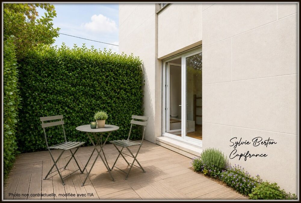 LIVRY GARGAN - Deux pièces en rez de chaussée avec jardin, cave et garage