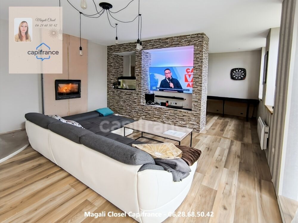 Maison, Ensemble immobilier  Deux habitations  Centre village 217 m2