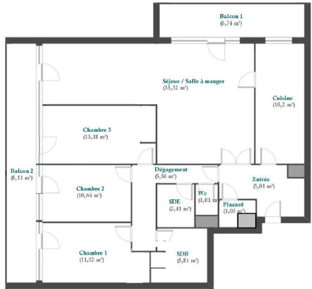 Location Appartement Appartement de 99m2 à louer sur Élancourt Elancourt