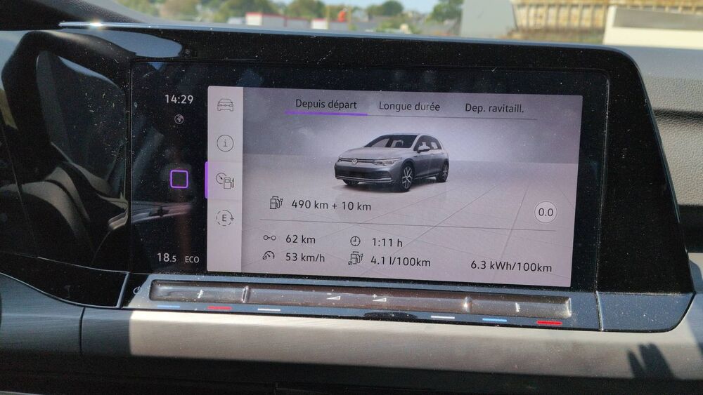 Golf VIII 1.4 e-Hybrid 204 DSG6 Style - Garantie constructeur Ent 2024 occasion 56100 Lorient