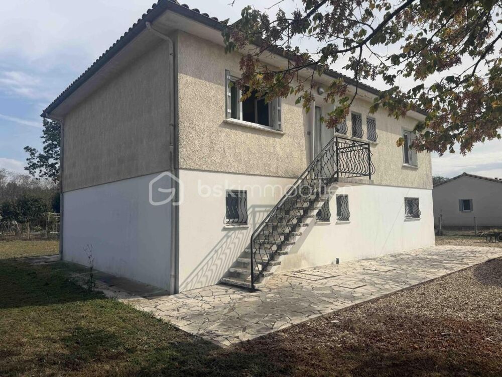 Vente Maison MONTPON-MÉNESTÉROL – Maison indépendante avec sous-sol complet et terrain clos de 1 397 m² Montpon menesterol