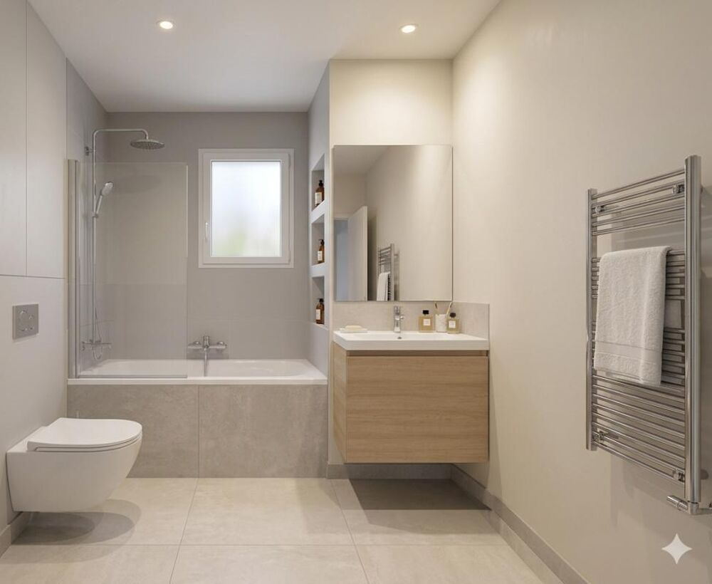 Vente Appartement ** LUMINEUX T3 avec BALCON + PARKING **  Coeur Bastide-Deschamps Bordeaux