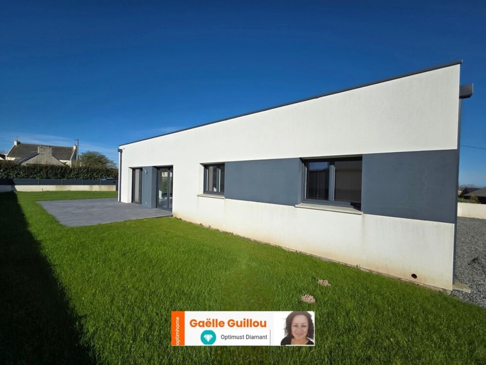 CLEDER : Maison neuve de 2025 plain pied de 5 pièces - 112m² - Terrain clos de 634m²