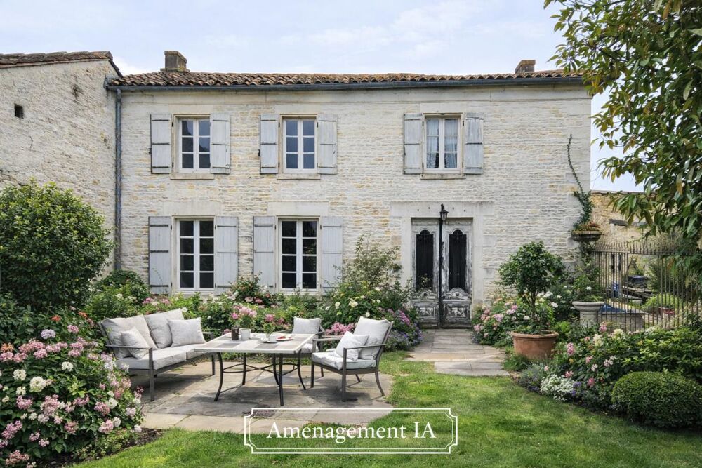 Vente Maison Ancienne fermette à rénover (2 maisons + grange) à 10 mn de COGNAC Nercillac