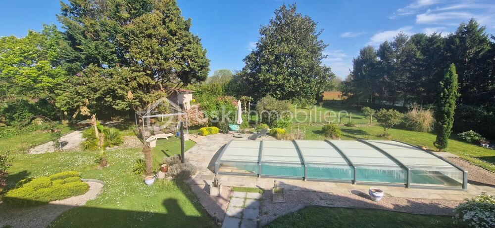 Maison familiale avec T2 indépendant, grands volumes, piscine et magnifique jardin - 5 mns de Dax