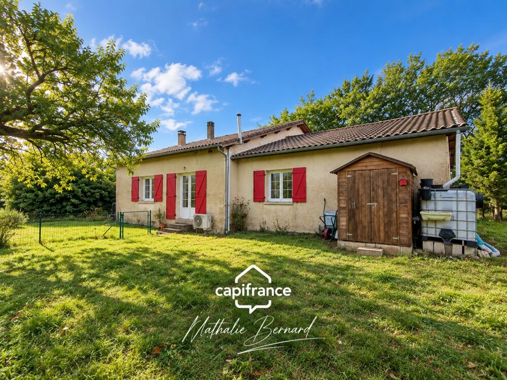 DOUZAINS  Maison 162 m² avec locataire en place  5 chambres  Terrain 5 918 m²