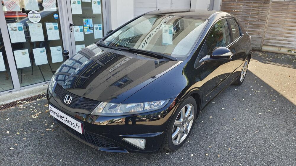 Civic 1,8 VTEC SPORT GT 140 CV 5 P CRIT'AIR 1 2009 occasion 91720 Maisse