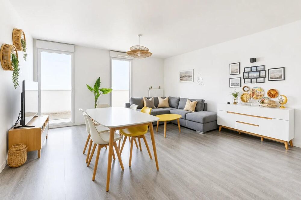 Lumineux T3 avec balcon à Nantes